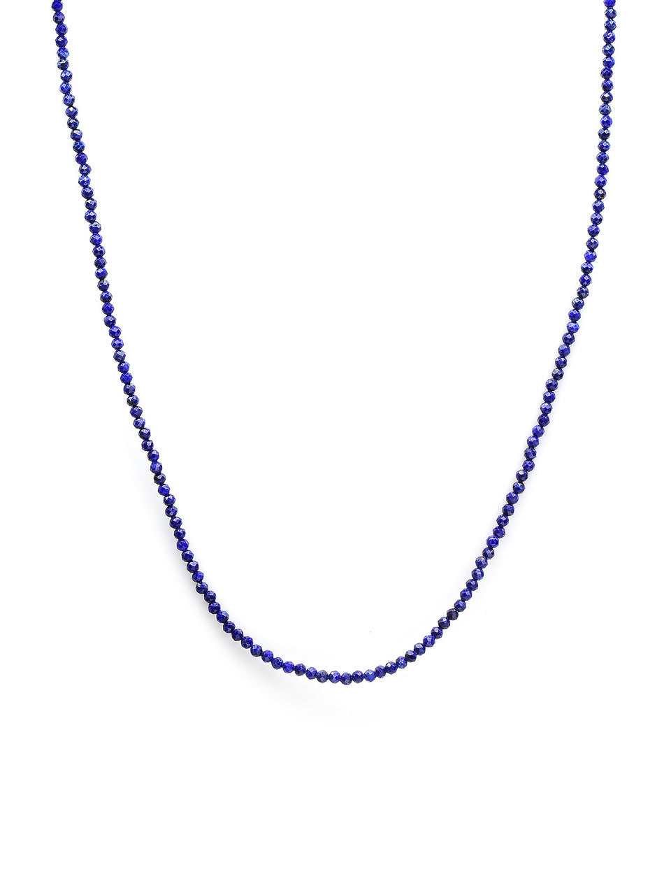 Lapis Micro Bead Necklace - 1031-RUP