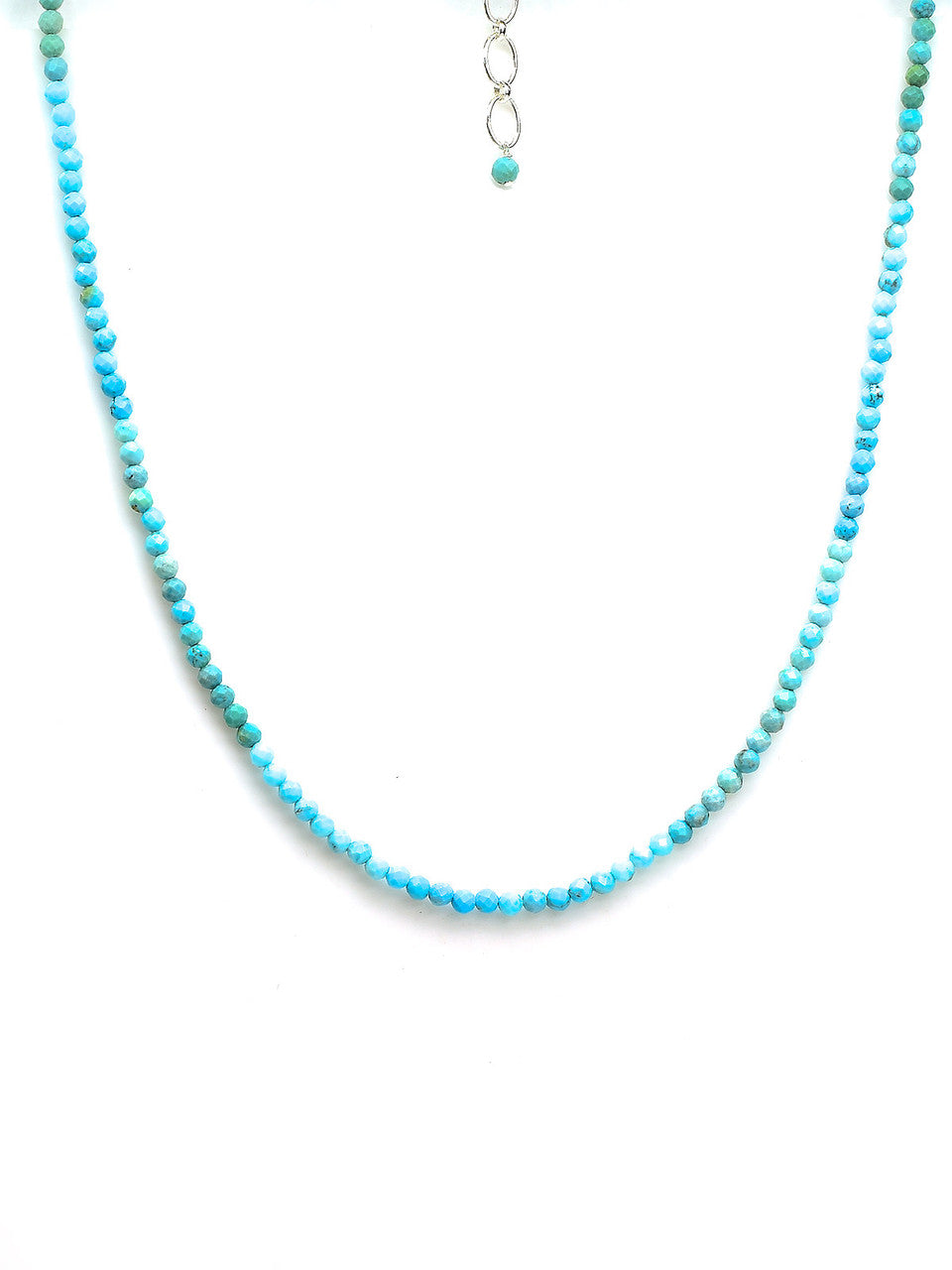 Turquoise Waterfall Necklace - 1436-RUP