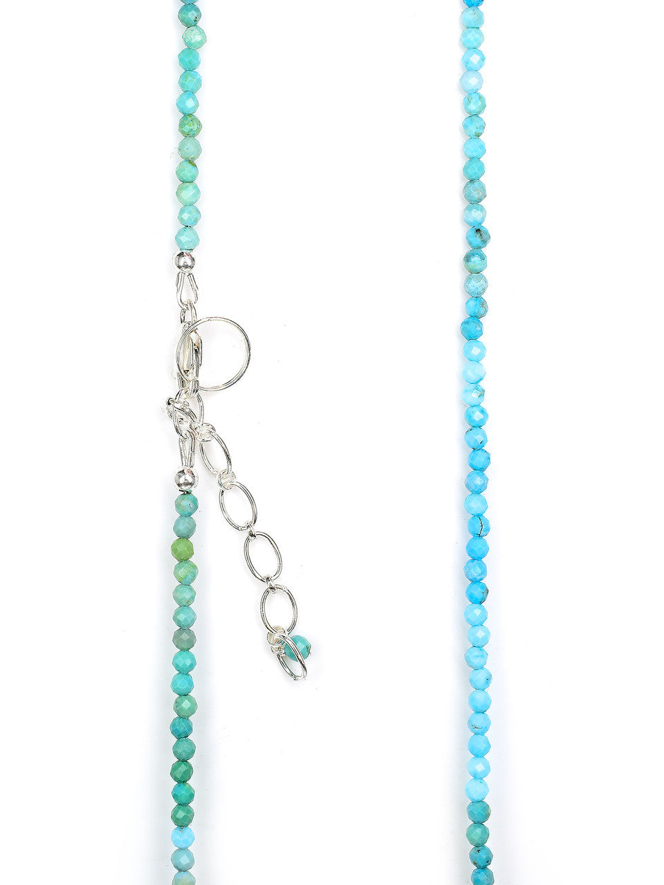 Turquoise Waterfall Necklace - 1436-RUP