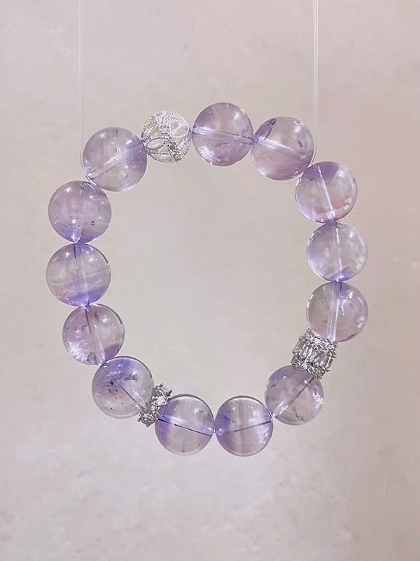 Elegant Amethyst Crystal Bracelet