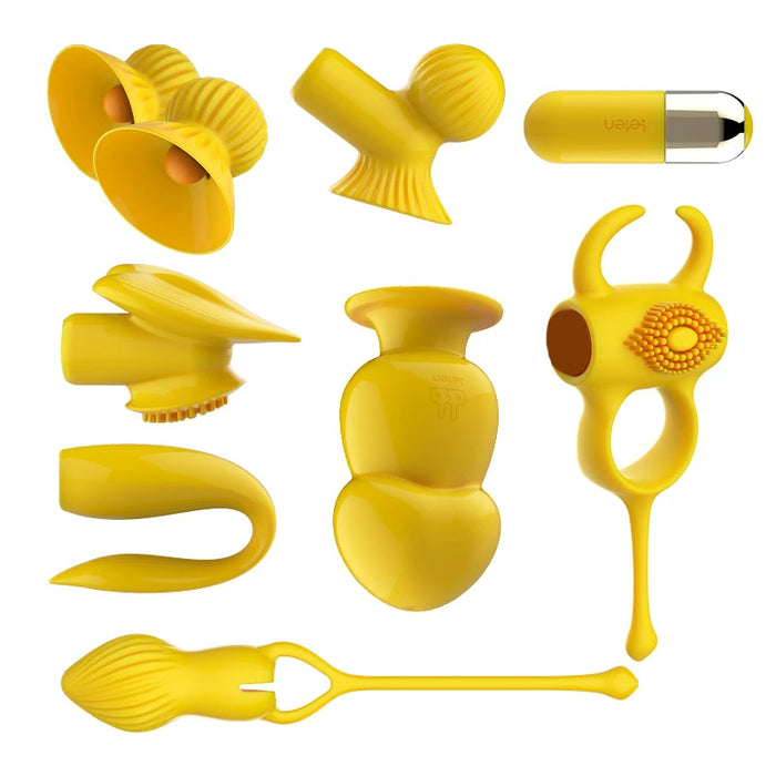 Sleekzest - Seven Tortures Multi-Functional Vibrator G-Spot Vagina Nipple Stimulator