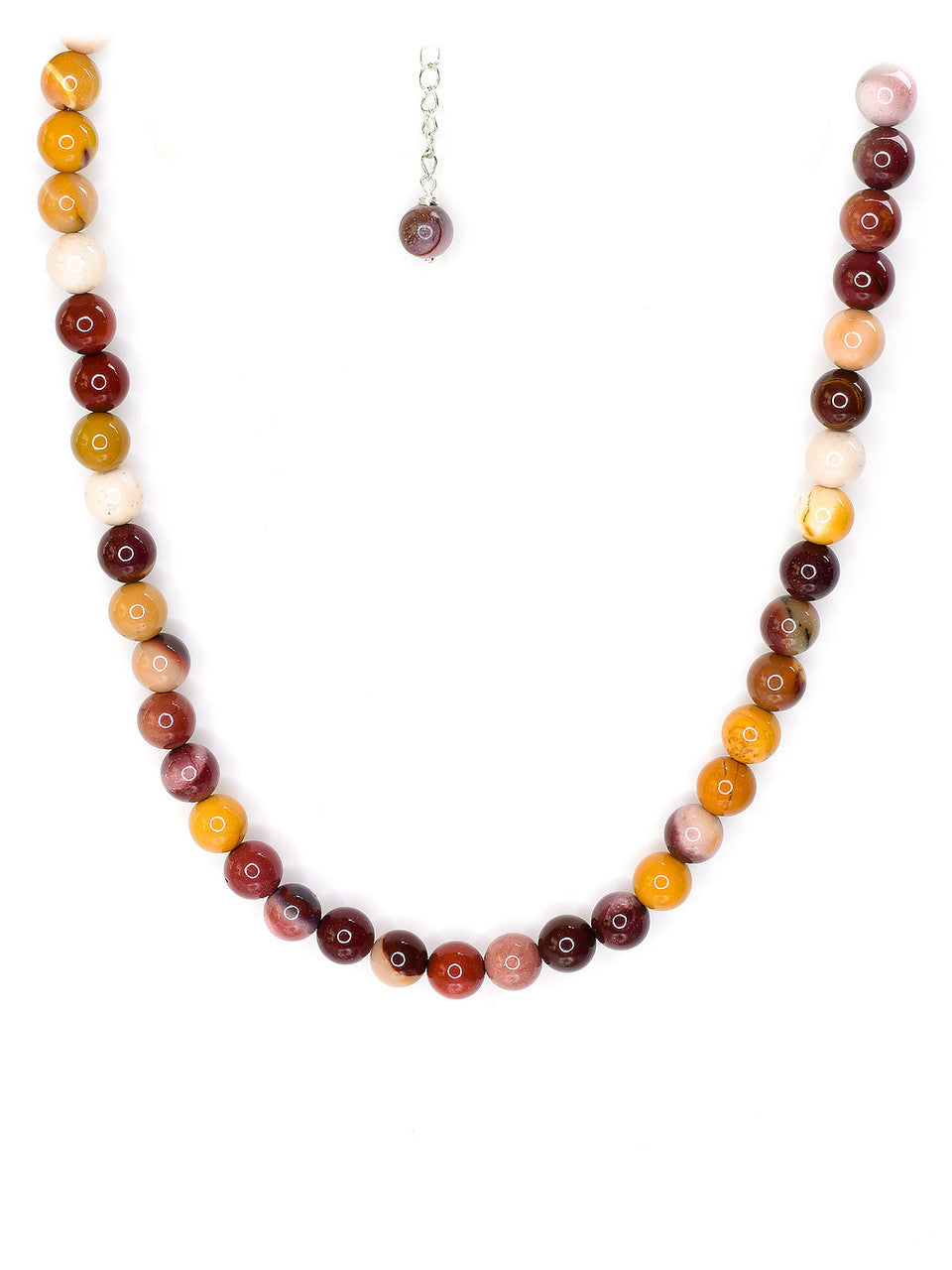 Mookaite Round Bead Necklace