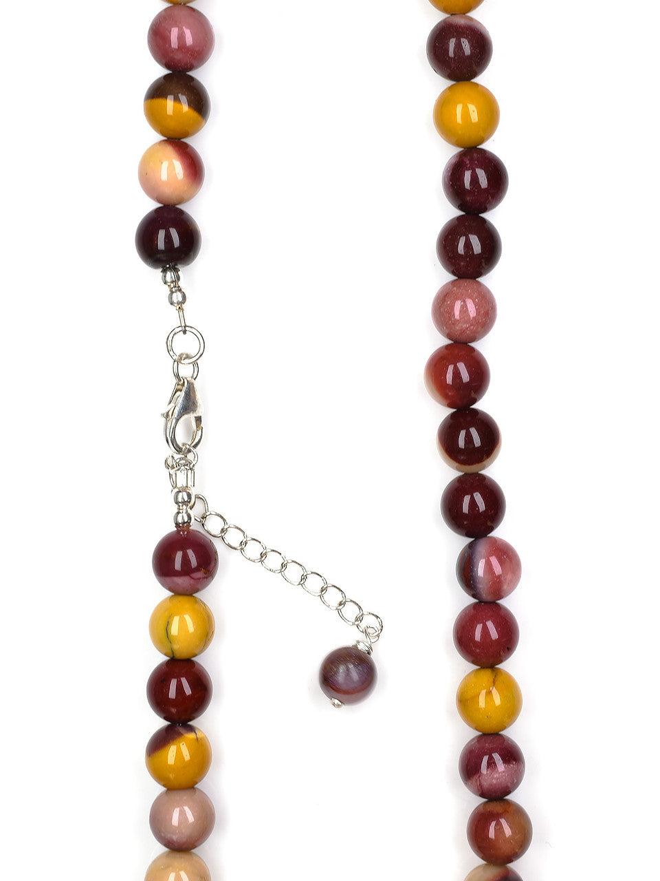 Mookaite Round Bead Necklace