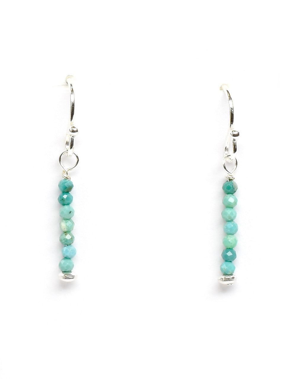 Turquoise Mini Bead Earrings