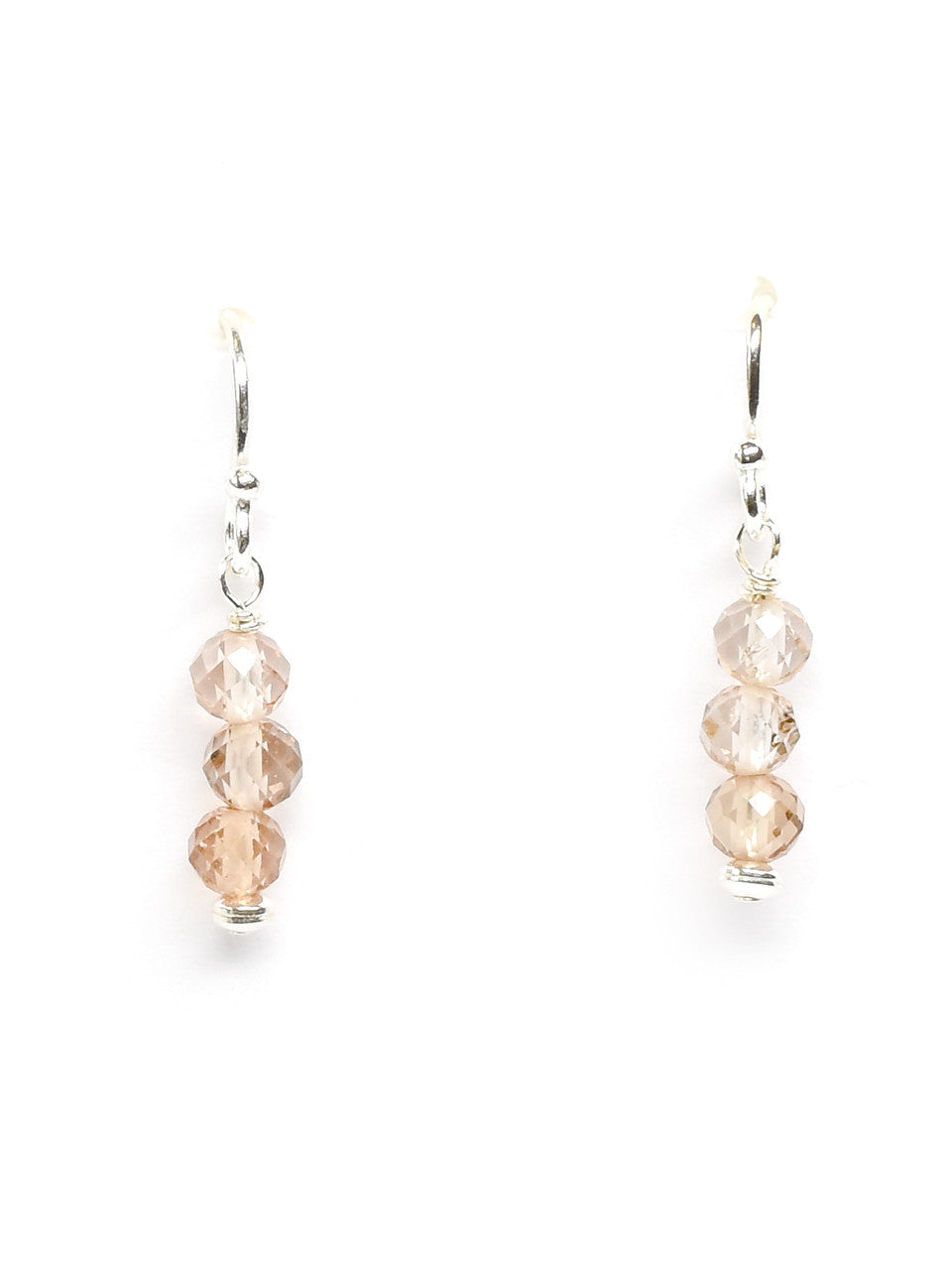 Topaz Mini Bead Earrings