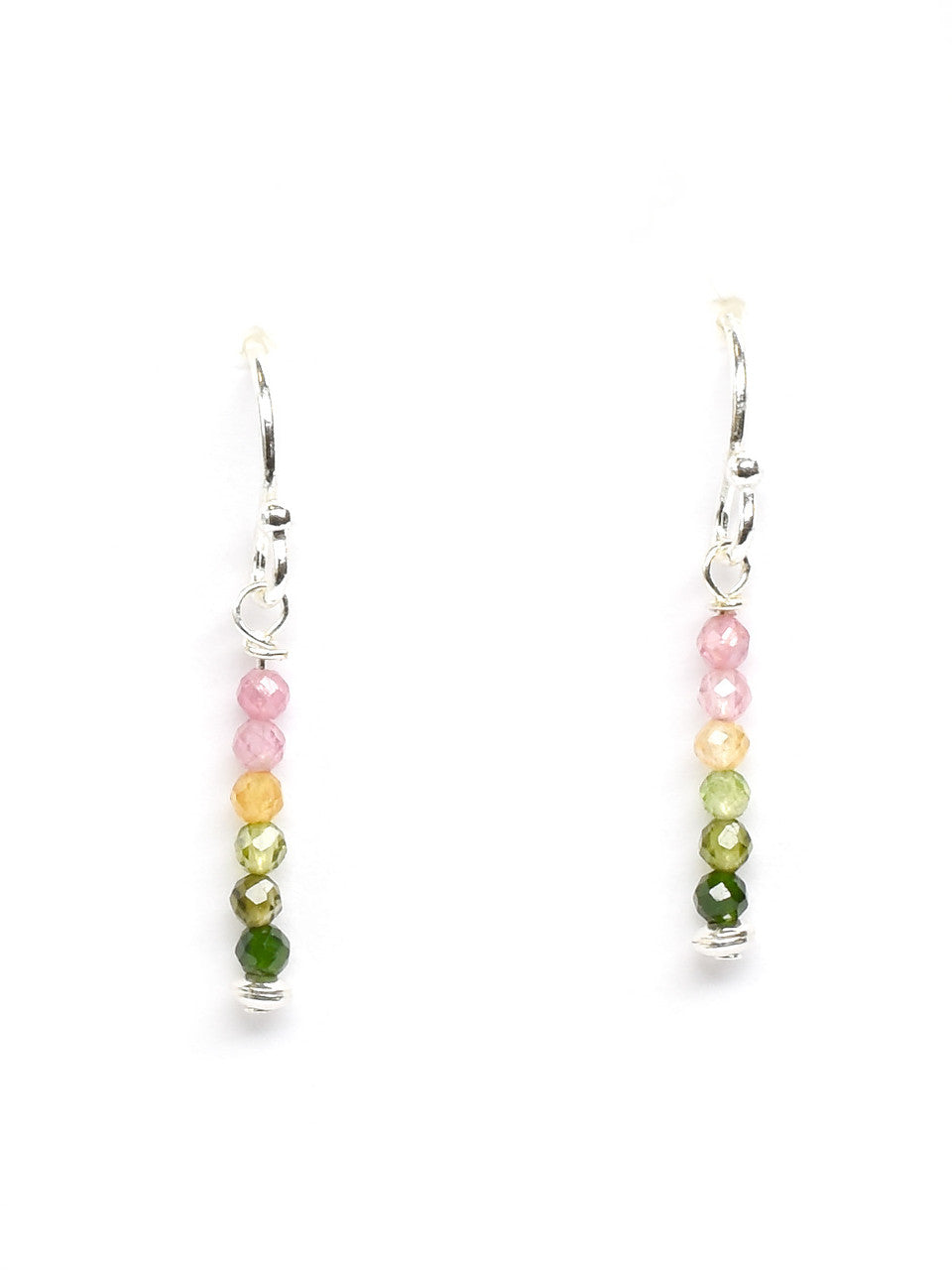 Tourmaline Mini Bead Earrings - 951-RUP