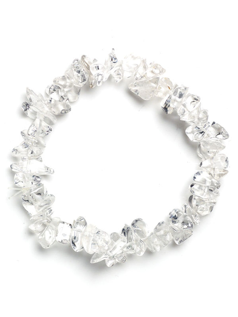 Clear Quartz Chip Bracelet